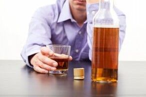 Drinking alcohol as a cause of bad potential