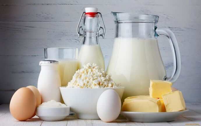 Dairy and dairy products for impotence prevention