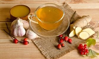 Ginger drinks to enhance energy